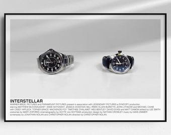 Insterstellar poster (Christopher Nolan, 2014) [alternative movie poster; minimalist movie poster]