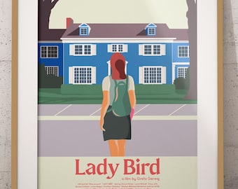 Lady Bird poster (Greta Gerwig, 2017) [alternative movie poster]