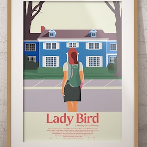Póster de Lady Bird (Greta Gerwig, 2017) [póster de película alternativo]