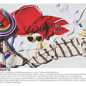 Boogie Nights (Paul Thomas Anderson, 1997) [alternative movie poster; minimalist movie poster; Paul Thomas Anderson poster]