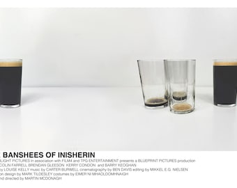 The Banshees of Inisherin poster (Martin McDonagh, 2022) [alternative movie poster; minimalist movie poster]