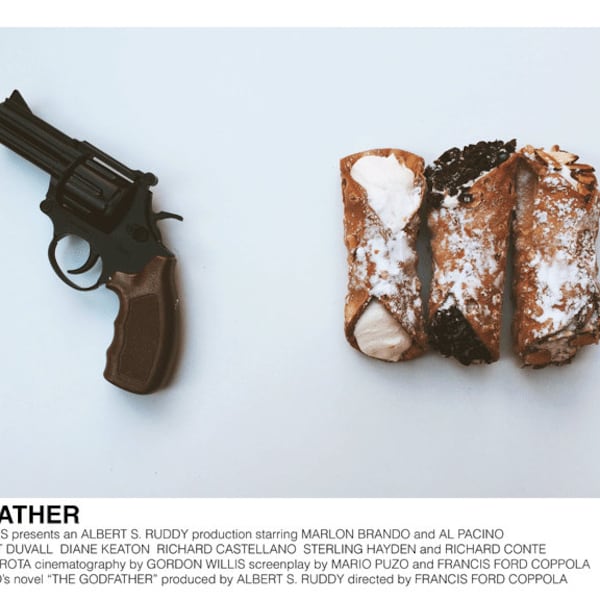 The Godfather (Francis Ford Coppola, 1972) [alternative movie poster; minimalist movie poster]