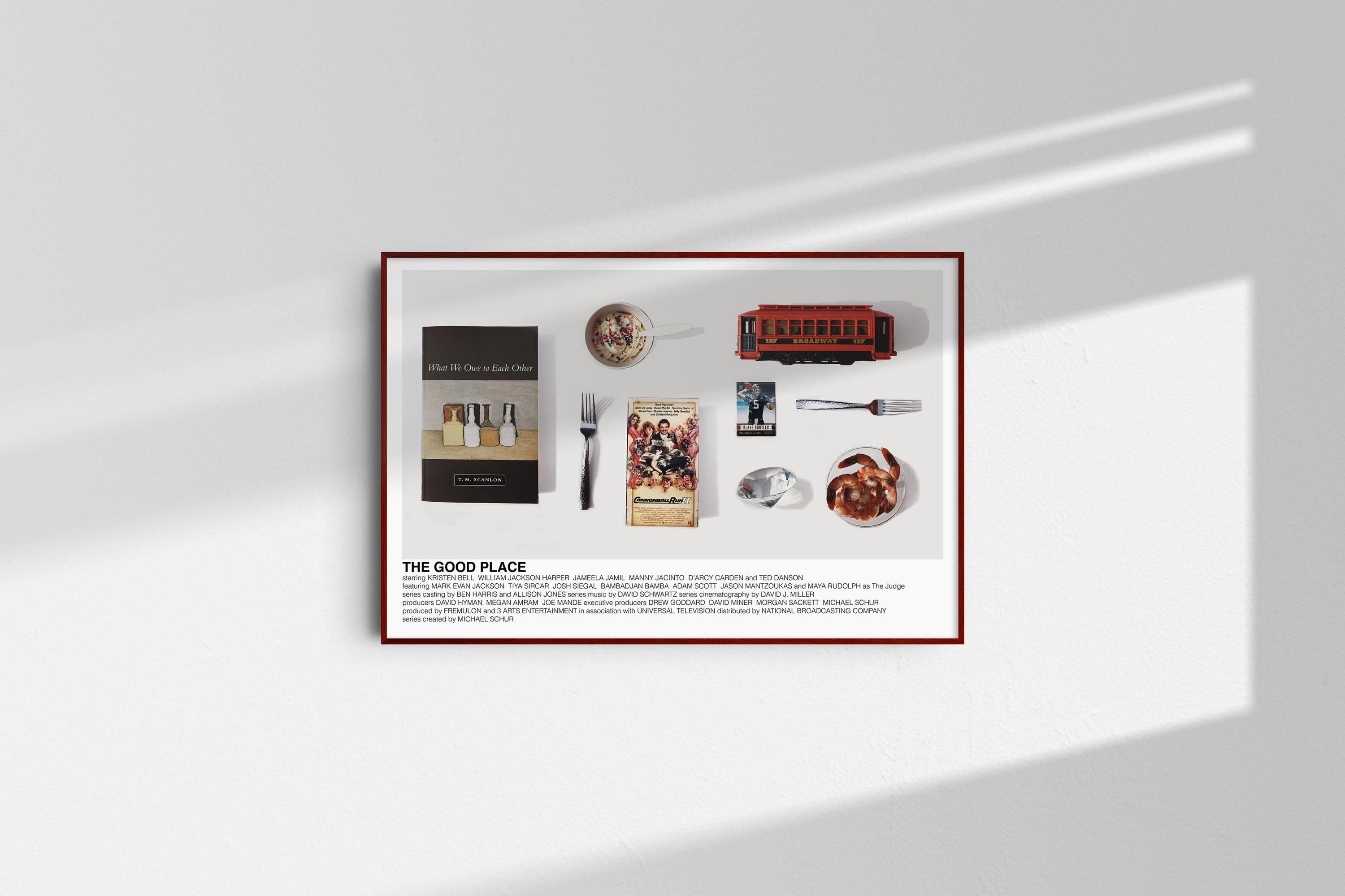 The Good Place Poster (alternative TV Poster; Minimalist Poster