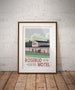 Schitt's Creek poster (Rosebud Motel ad) [alternative TV poster; vintage style poster; illustrated Schitt's Creek poster] 