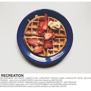 Parks and Recreation poster (Leslie Knope variation) [alternative TV poster; minimalist poster]