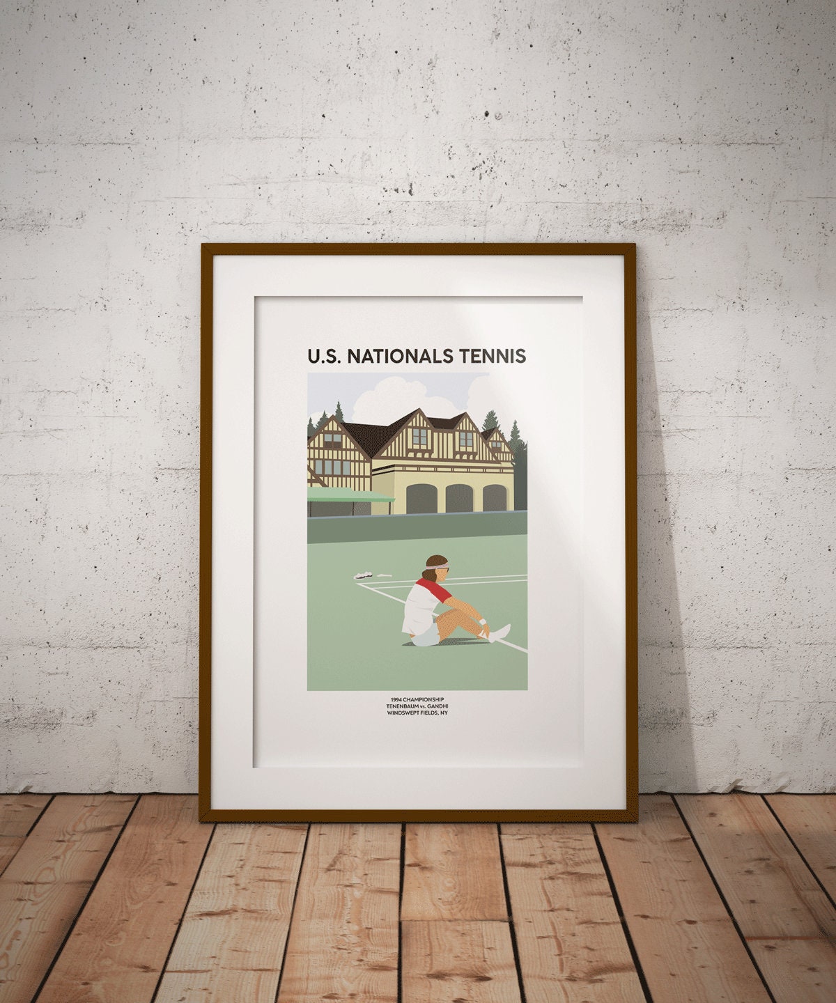 No320 My The Royal Tenenbaums minimal movie poster Duvet Cover by