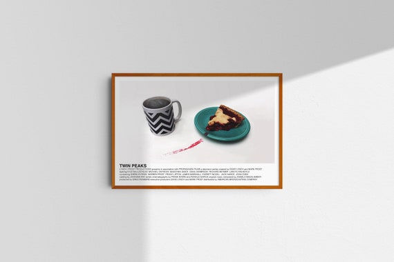 Twin Peaks poster (alternative poster; alternative artwork; television series poster)