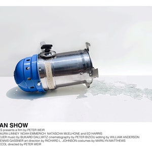 The Truman Show poster (Peter Weir, 1997) [alternative movie poster; minimalist movie poster]