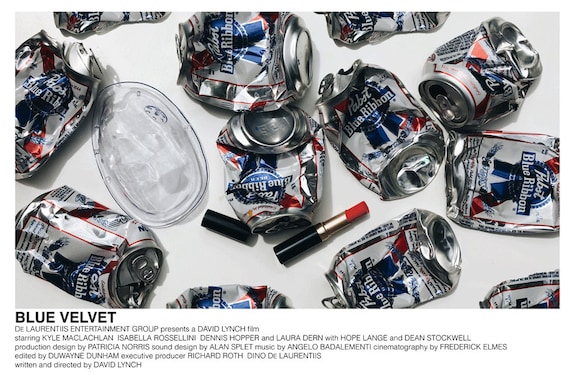 Blue Velvet Poster (david Lynch, 1986) [alternative Movie Poster