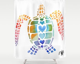 Surf Shower Curtain Etsy