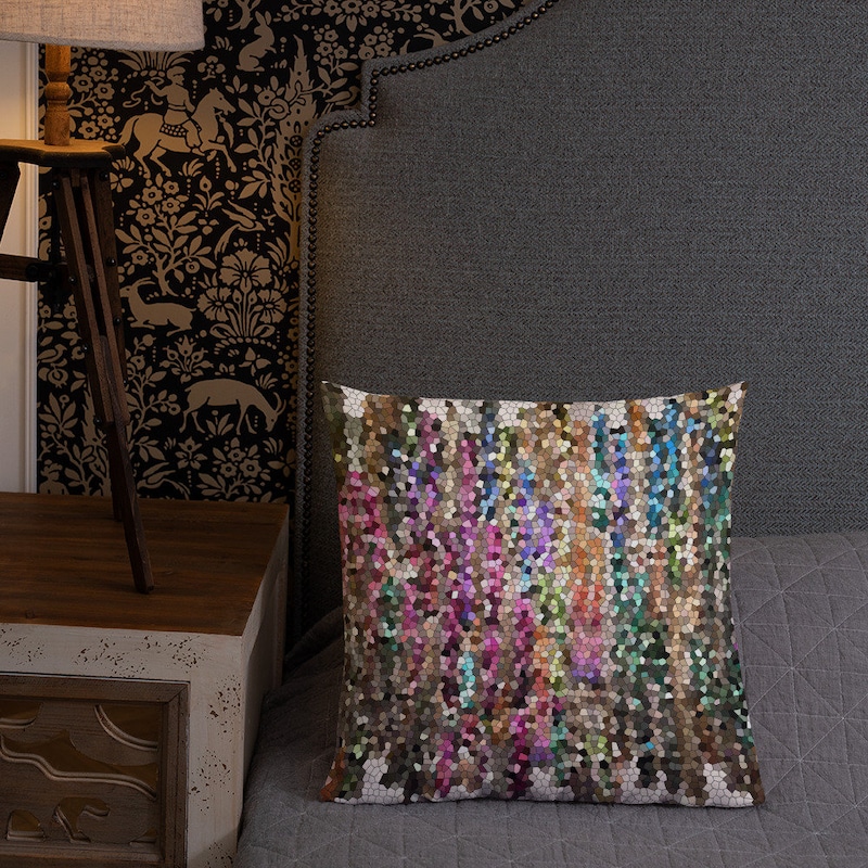 Jewel Tone Pillow - Etsy