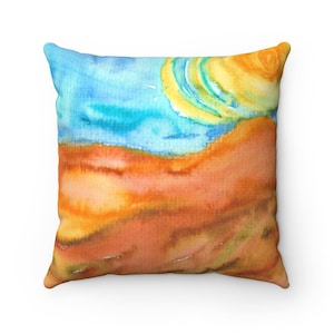 Tuscan Sunshine Throw Pillow - Italian Home decor, Tuscany