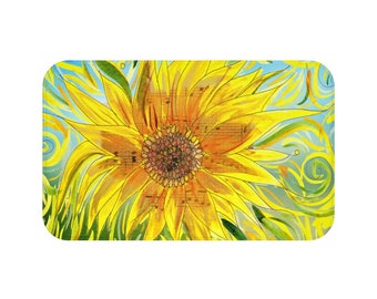 Sunflower Bath Mat