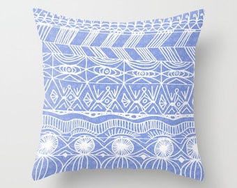 periwinkle pillows