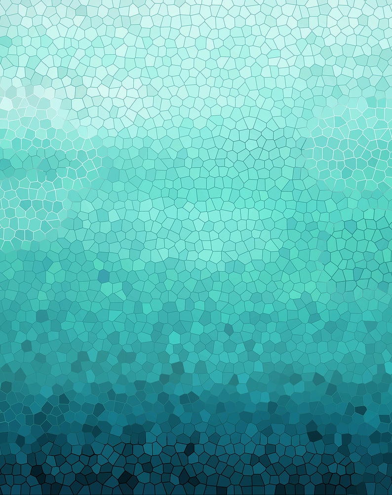 Sea Foam Shower Curtain Coastal Mosaic, fabric, aqua ocean, waves, shore, sea, art, coastal decor, bath, home image 6