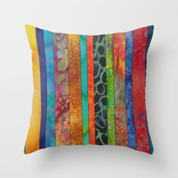 Blue Green Batik Etsy