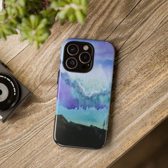 Watercolor Sky Tough Phone Case: Eco-Friendly, Impact Resistant Watercolor Sky Tough Phone Case: Eco-Friendly, Impact Resistant