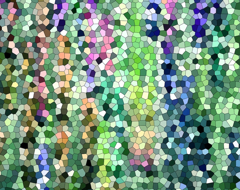 Emerald Mosaic Sherpa Fleece Blanket Throw Blanket Green Etsy