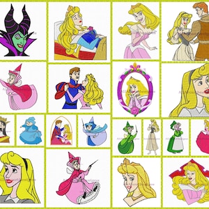 Classic Fairytale - 20 Machine Embroidery Designs - Art - Dst - Exp - Hus- Jef - Pes - Vip - Vp3 - XXX Formats
