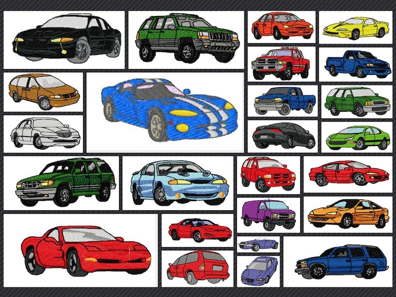 25 Fun Cars To Drive Machine Embroidery Designs Multiple Etsy Australia 25 fun cars to drive machine embroidery designs multiple etsy australia