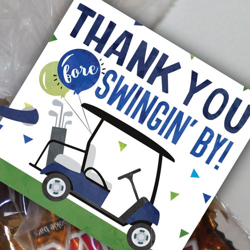 EDITABLE Golf Tee Flags Golf Cupcake Toppers Golf Party Etsy