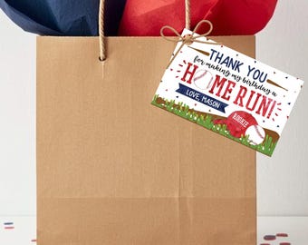 Rookie des Jahres Geschenkanhänger | Baseball 1. Geburtstag (Printable Download)