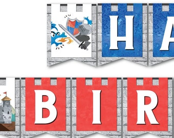 Calling All Vikings Viking Banner Happy Birthday Baby - Etsy