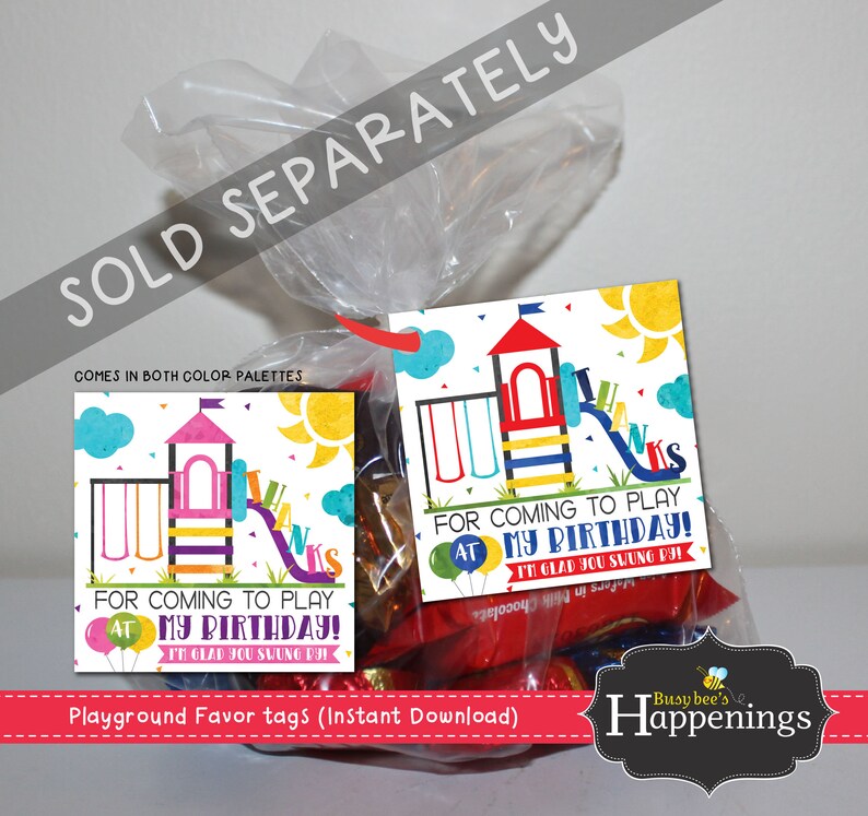 Playground Birthday Party Playground Milestone Sign Swing Set Birthday Party Park Birthday Party Digital File by Busy bee/'s Happenings