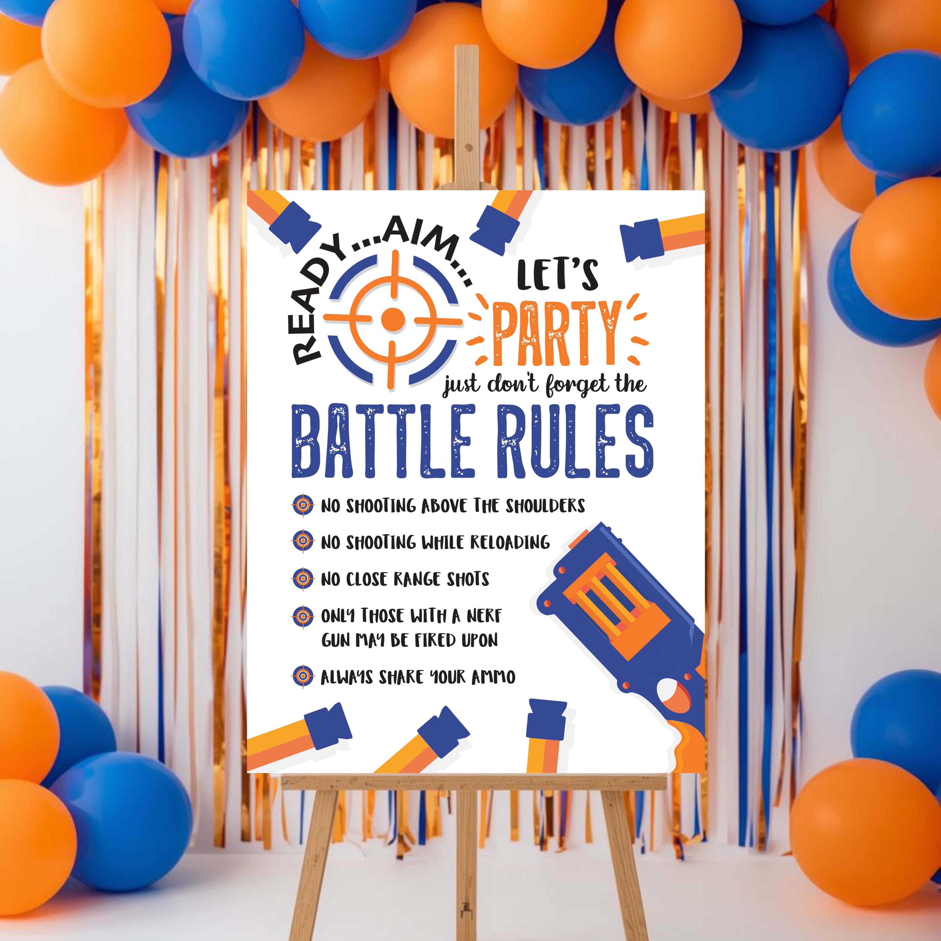 Dart War Keyrings For Kids Boys Girls Birthday Decorations - View #4