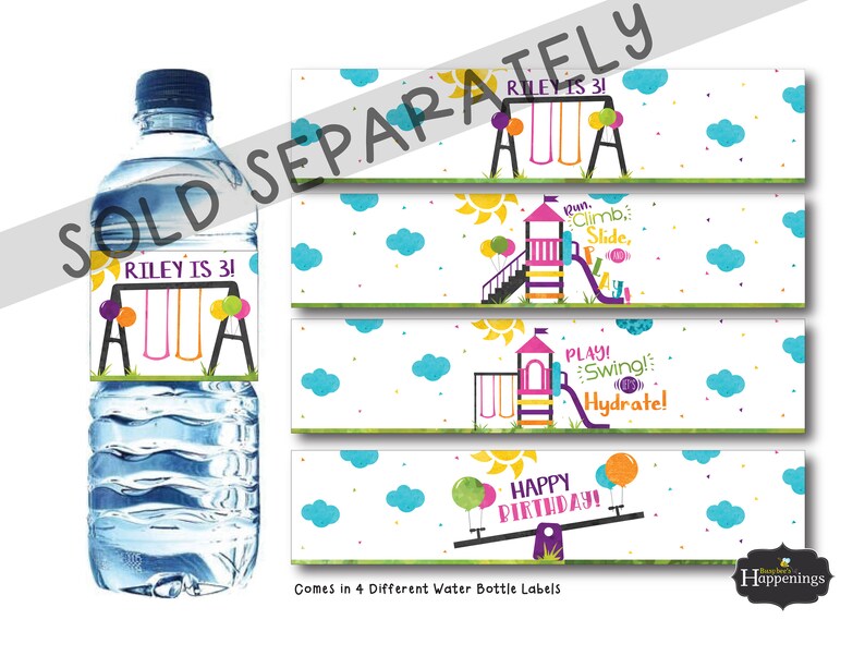 Playground Birthday Party Playground Milestone Sign Swing Set Birthday Party Park Birthday Party Digital File by Busy bee/'s Happenings