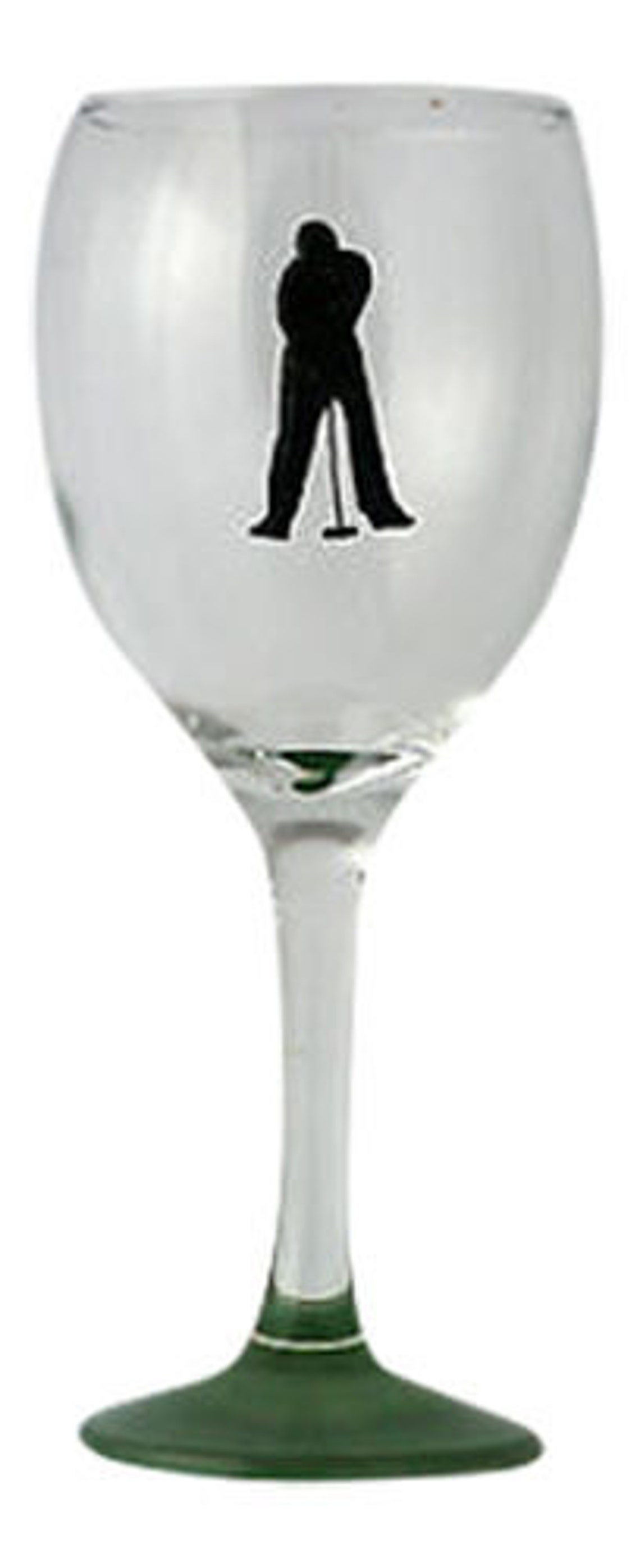 Hand Painted Golf Wine Glass Unique Golf Gifts Uk FREE Etsy