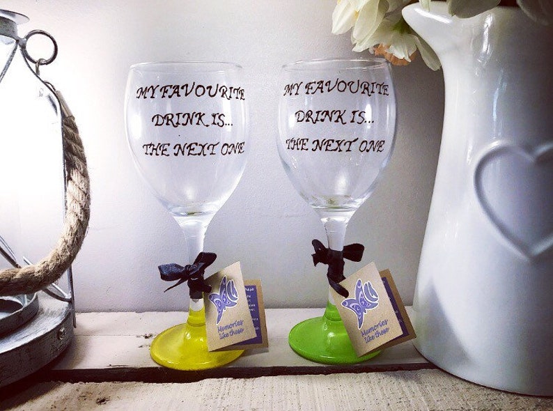 Gift for Drinkers My Favourite Drink is the Next One Hand Etsy UK