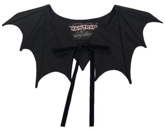 Schwarzes Fledermaus Halsband