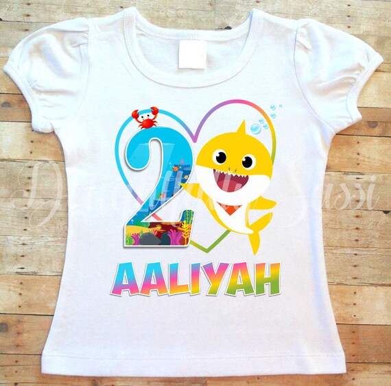 Baby Shark Birthday Shirt Shark Shirt Personalized Birthday Etsy Baby Shark Birthday Shirt Shark Shirt Personalized Birthday Etsy