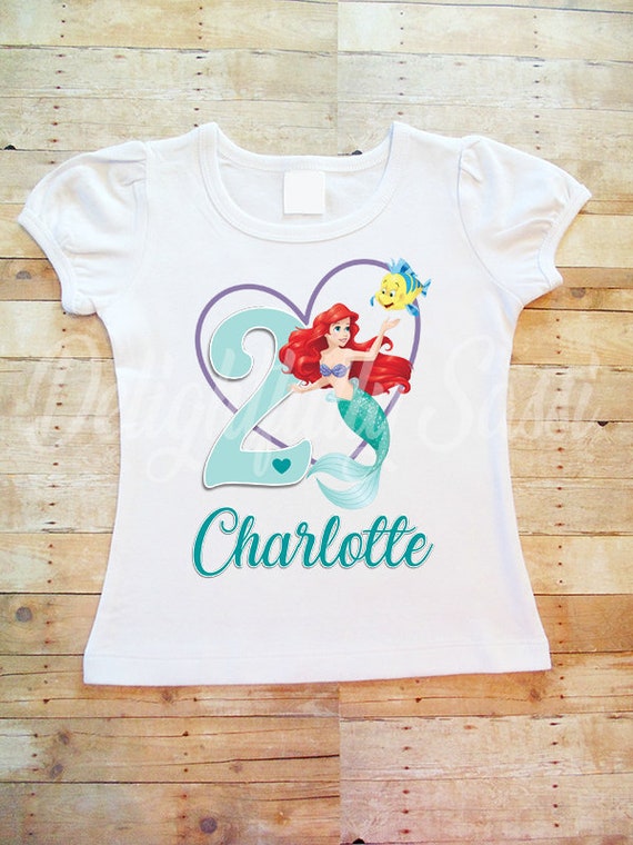 ariel shirt toddler