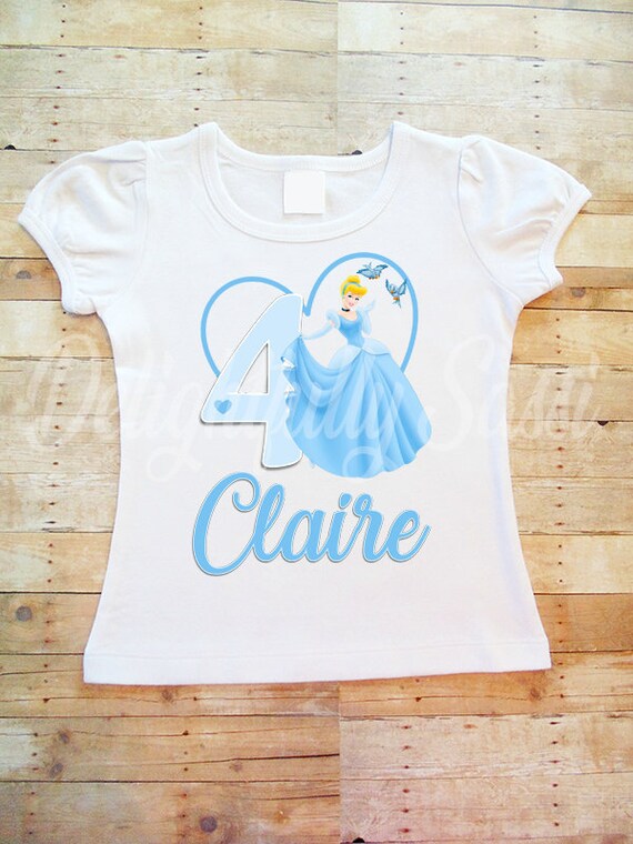 cinderella birthday shirt