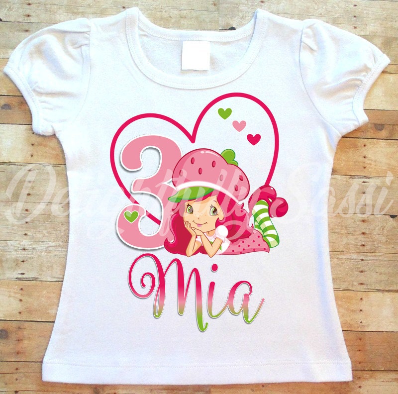 Strawberry Shortcake Birthday Shirt 