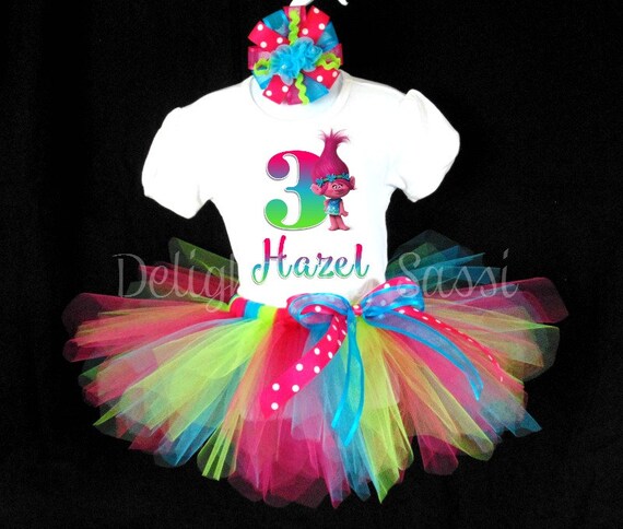 trolls tutu outfit
