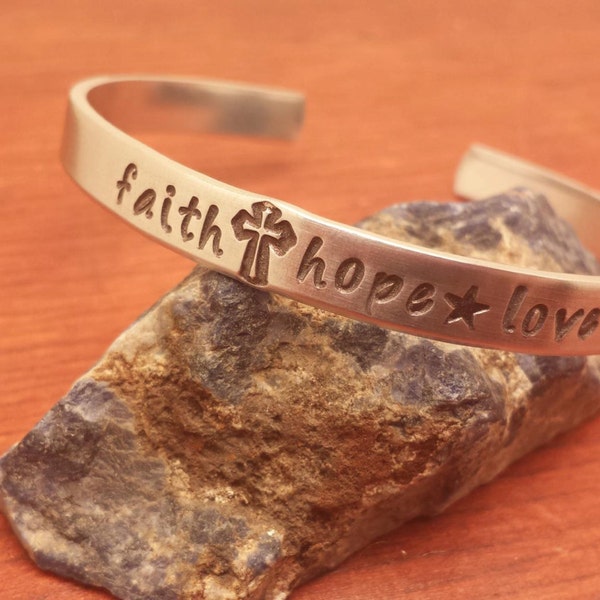 Faith Bracelet Etsy