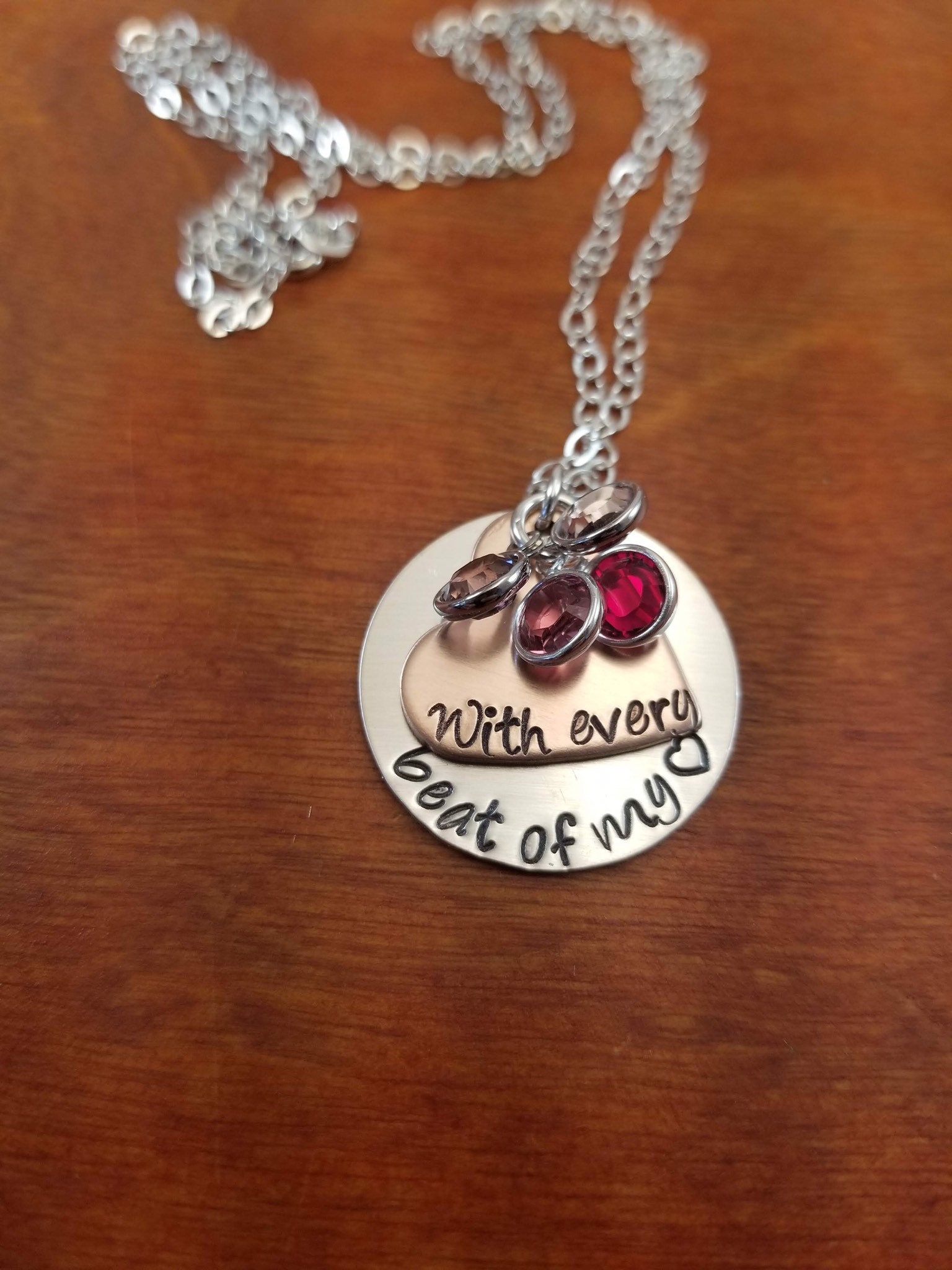 Beat of your heart necklace clearance