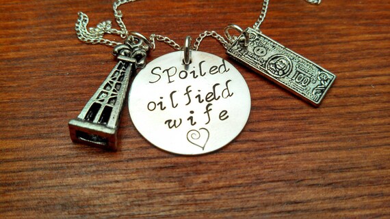 Oilfield Wife Jewelry Oilfield Wife Gift Oil Tower Jewelry Oilfield Girlfriend Oilfield Wife Bracelet Roughneck Wife Jewelry