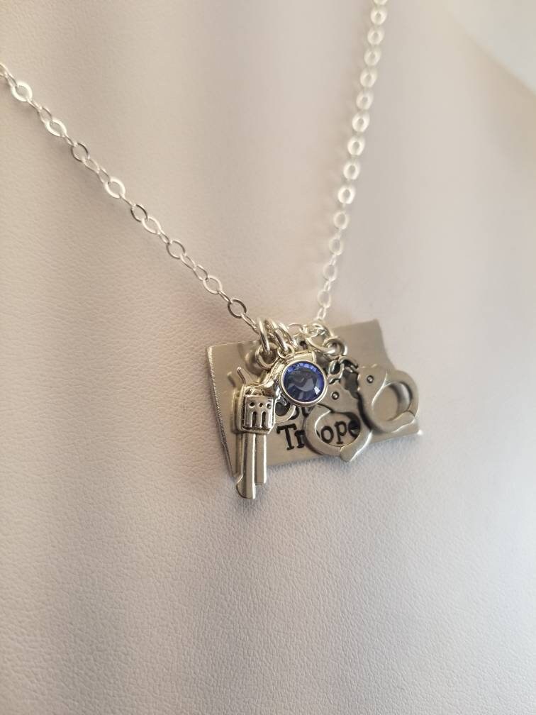アクセサリー nonnative TROOPER NECKLACE by END Indiana State Trooper Wife Necklace, Correctional Officer