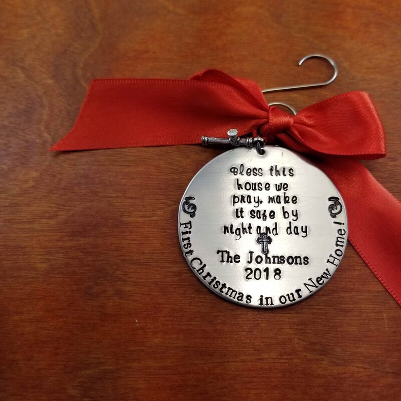 God Bless This Home And All Who Enter Acrylic Ornament