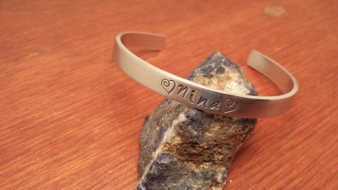 Custom Cuff Personalized Cuff Bracelet-name Bracelet-name Cuff-personalized ...
