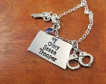 アクセサリー nonnative TROOPER NECKLACE by END North Dakota State Trooper Wife Necklace, Law Enforcement