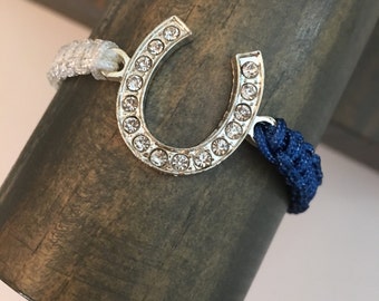 INDIANAPOLIS COLTS Macrame Game Day Bracelet-QTY 1