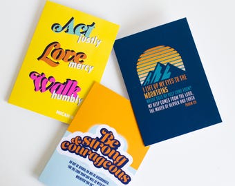 Bible Verse Notecards: Christian Scripture Cards, Encouragement Cards