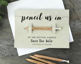 Wedding Save The Dates Etsy