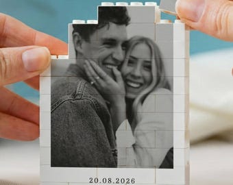 Birthday Gift For Her, Personalised Couple Photo Keepsake, Best Friend Gift For Him, Custom Birthday Card Alternative, Boyfriend Present