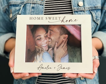 Housewarming Gift, New Home Gift, Personalised Our First Home Together Photo Frame, Couples Gift